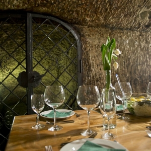 Borvacsora a pincében / Wine dinner in the Cellar